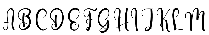 Underway Font UPPERCASE