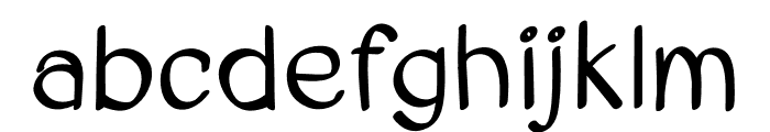 Underwear Font LOWERCASE