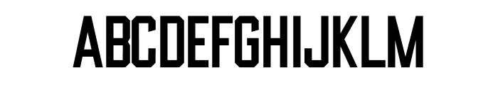 Underwood Regular Font UPPERCASE