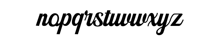 Unflash Variable Script Bold Font LOWERCASE