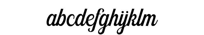 Unflash Variable Script Light Font LOWERCASE