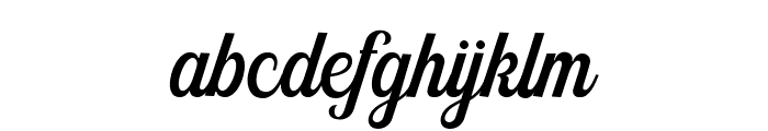 Unflash Variable Script Regular Font LOWERCASE