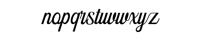 Unflash Variable Script Thin Font LOWERCASE