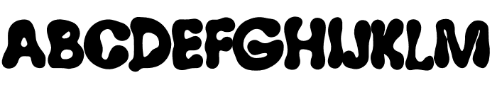 Unflow Font UPPERCASE