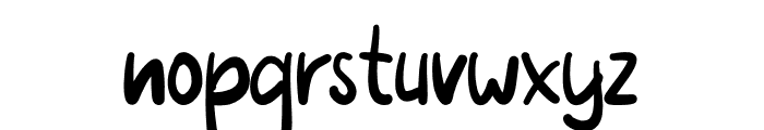 Unicorn Handwriting Font LOWERCASE