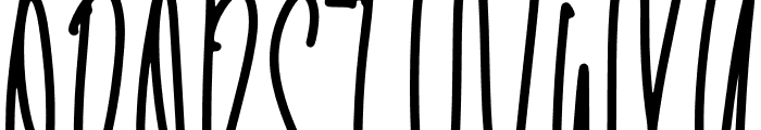 Unicorn Tall Font UPPERCASE