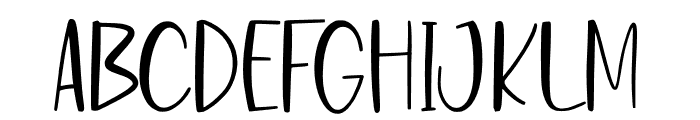 Unicorn Twister Font UPPERCASE
