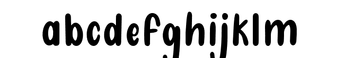 UnicornFold-Regular Font LOWERCASE