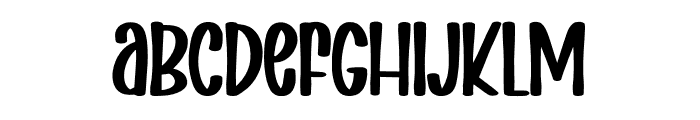 Unicorns Farmhouse Font LOWERCASE