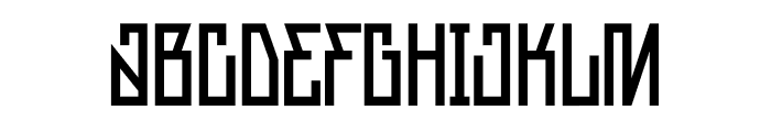 Unicotech Font UPPERCASE