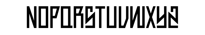 Unicotech Font UPPERCASE