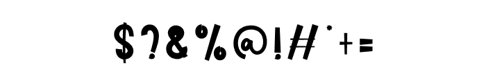 Unicron Christmas Font OTHER CHARS
