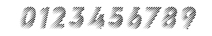 UniqueLine-Italic Font OTHER CHARS