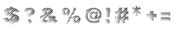 UniqueLine-Regular Font OTHER CHARS