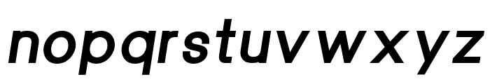 Univa Nova Bold Italic Font LOWERCASE