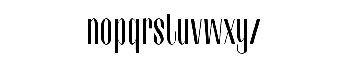 Unknow-T3 bold Font LOWERCASE
