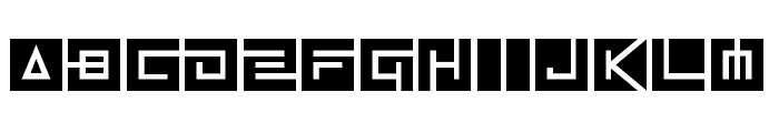 Unknown Galaxy Font LOWERCASE
