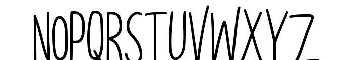 UnknownDisplay-Regular Font LOWERCASE