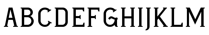 Unlimited Regular Font LOWERCASE