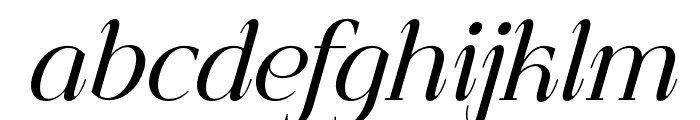 Unnamed-Italic Font LOWERCASE