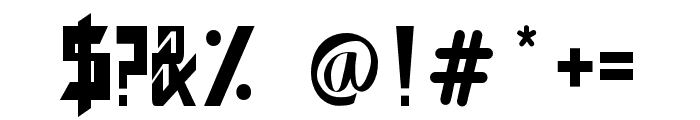 Unnamed1-Regular Font OTHER CHARS