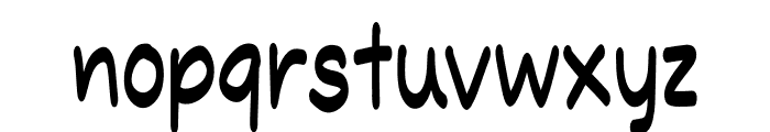 Unsteady Lines Font LOWERCASE