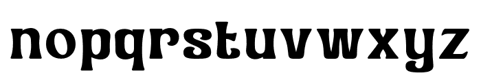 Unwind Regular Font LOWERCASE