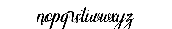 Unzillatur Font LOWERCASE