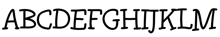 Upcoming Font UPPERCASE