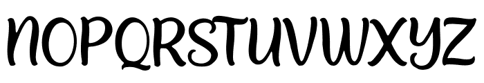 Upright_Script Font UPPERCASE