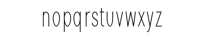 Upthrust Font LOWERCASE