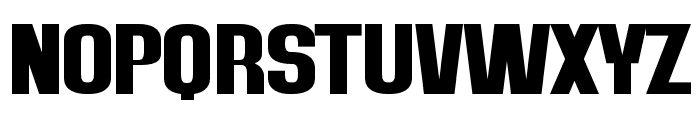 Uptown-Regular Font UPPERCASE