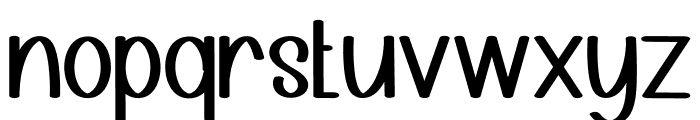 Urban Mega Font LOWERCASE