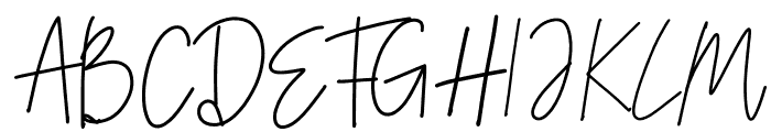 Urban Signature Font UPPERCASE