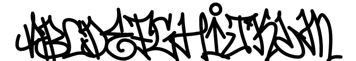 Urban Tags Font UPPERCASE