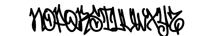 Urban Tags Font LOWERCASE