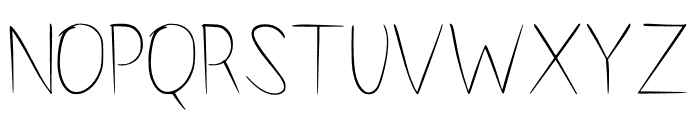 Urban Thin Regular Font UPPERCASE