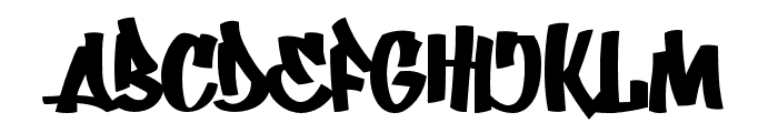 UrbanGraffiti Font UPPERCASE