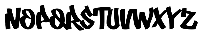 UrbanGraffiti Font LOWERCASE