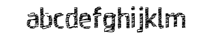 Urekurek Regular Font LOWERCASE