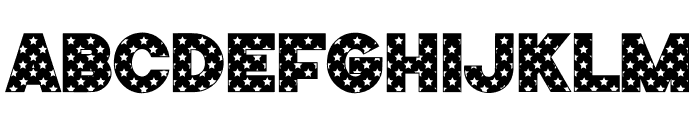 Usa Day Font UPPERCASE