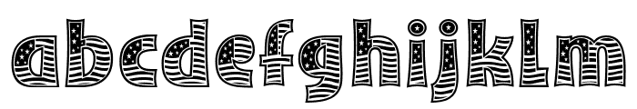 Usa Is Strong Font LOWERCASE