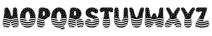 Usa Style Font UPPERCASE