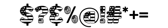 Usa Stylish Font OTHER CHARS