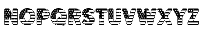 Usa Stylish Font UPPERCASE