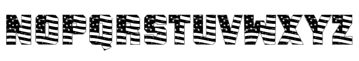 Usa Vibes Font UPPERCASE