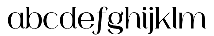 Usetoit Regular Font LOWERCASE
