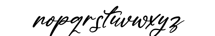 Usmout Italic Font LOWERCASE