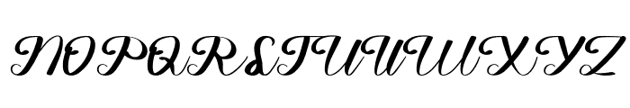 Ustopia Font UPPERCASE