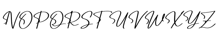 Uttahime Font UPPERCASE